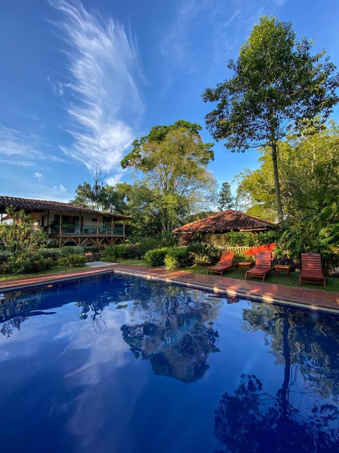 Hacienda Bambusa El Caimo Exteriör bild