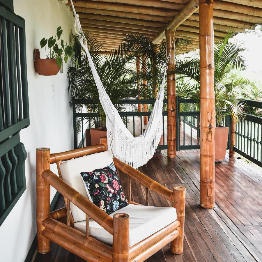 Hacienda Bambusa El Caimo Exteriör bild