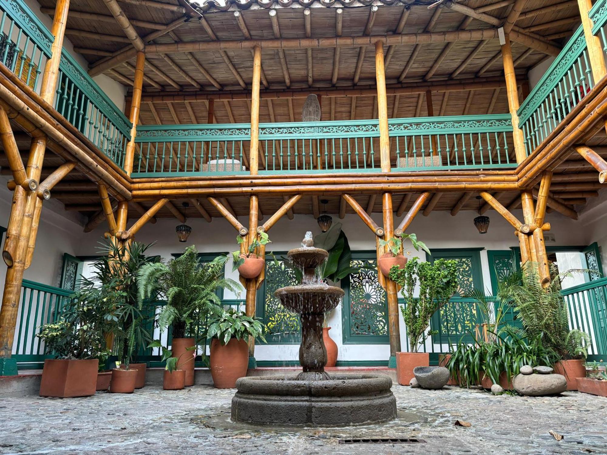 Hacienda Bambusa El Caimo Exteriör bild