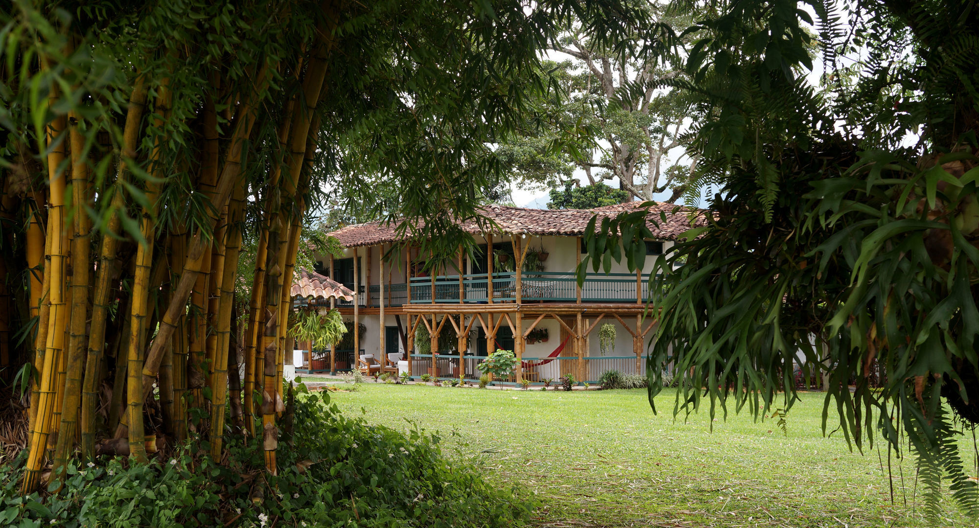 Hacienda Bambusa El Caimo Exteriör bild